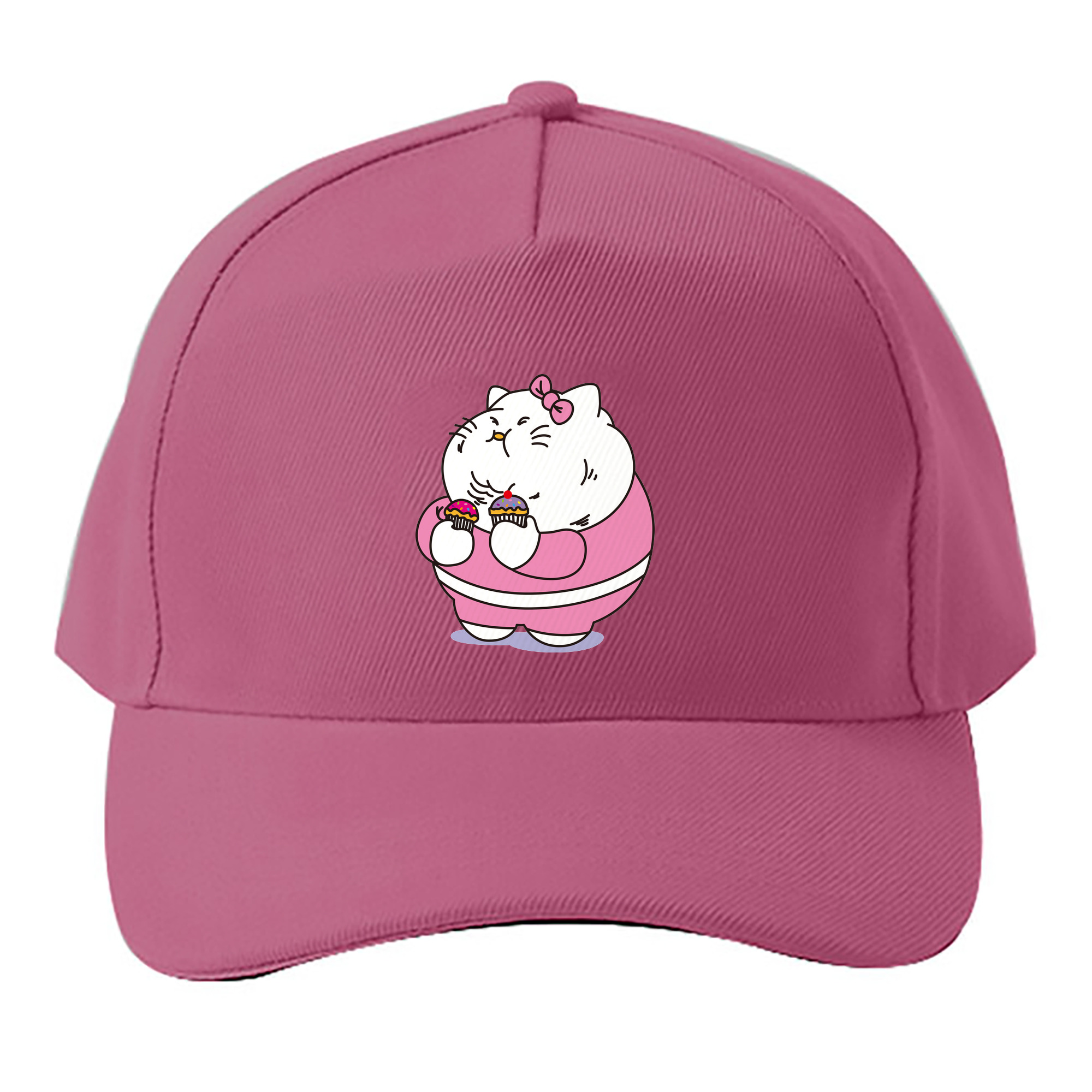 （画像用） Hello Kitty ハローキティ ベースボールキャップ 綿100％ 男女兼用 帽子 スポーツ